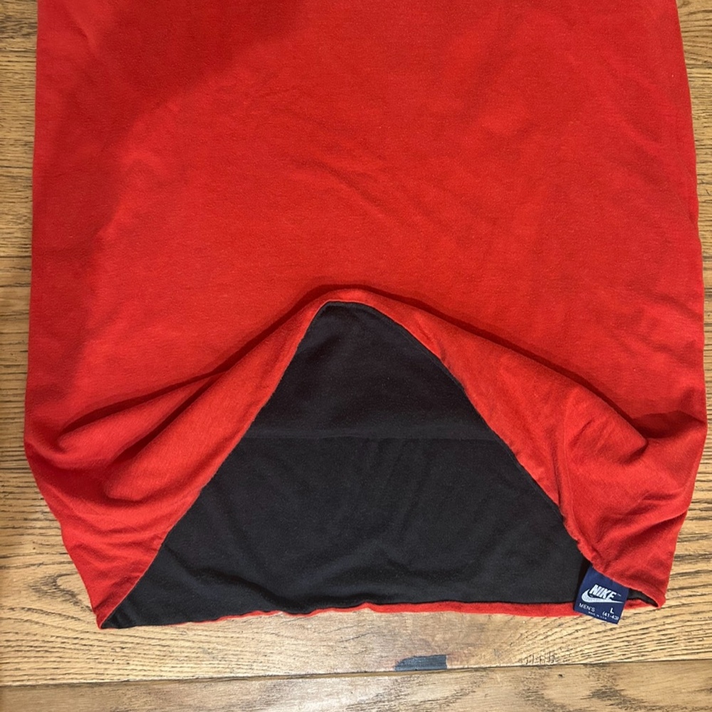 1980s Nike Air Jordan Reversible Tank Top Red/Dark Blue - Picture 4 of 5